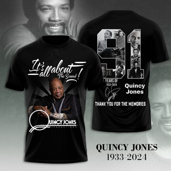 Quincy Jones 3D Apparel - ANHNV 5590