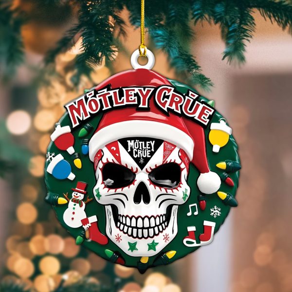 Mötley Crüe Custom Shape 2-sided Acrylic Ornament – ANHNV 5607.1
