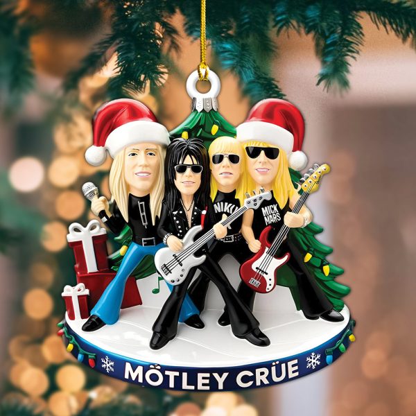Mötley Crüe Custom Shape 2-sided Acrylic Ornament – ANHNV 5607.4
