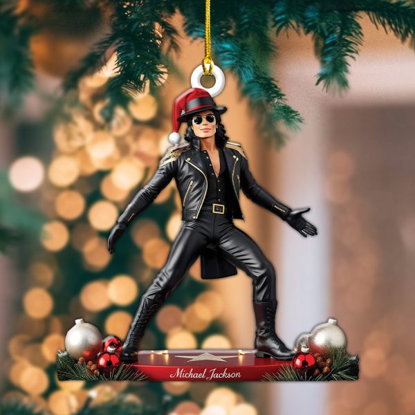Michael Jackson Custom Shape 2-sided Acrylic Ornament – ANHNV 5614.4