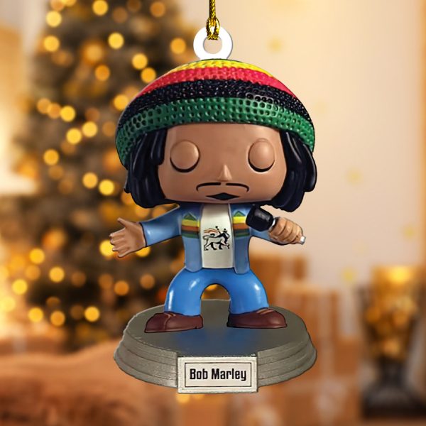 Bob Marley Custom Shape 2-sided Acrylic Ornament – ANHNV 5628.2