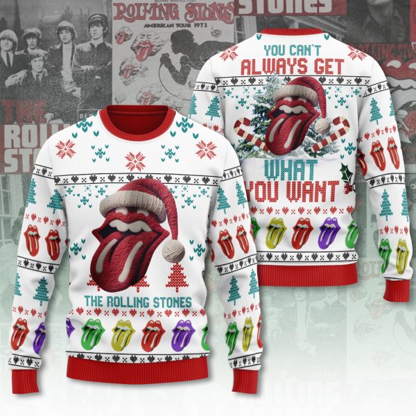 The Rolling Stones 3D Ugly Sweater - ANHNV 5629