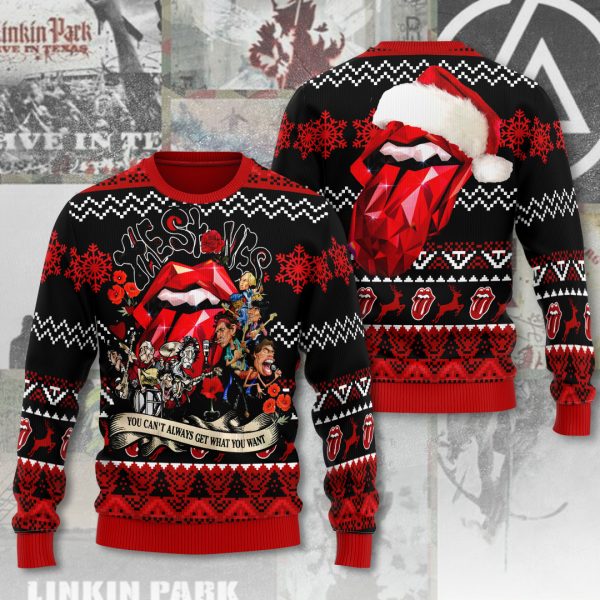 The Rolling Stones 3D Ugly Sweater - ANHNV 5633