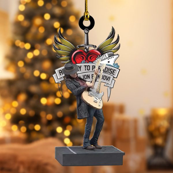 8PCS Bon Jovi Custom Shape 2-sided Acrylic Ornament – ANHNV 5659