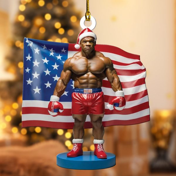 Mike Tyson Custom Shape 2-sided Acrylic Ornament – ANHNV 5662.4