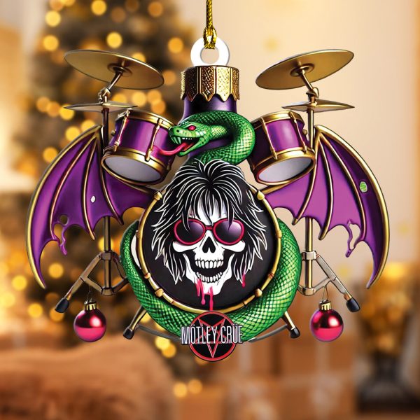 Mötley Crüe Custom Shape 2-sided Acrylic Ornament – ANHNV 5671.5