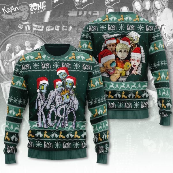 Korn Band 3D Ugly Sweater - ANHNV 5675