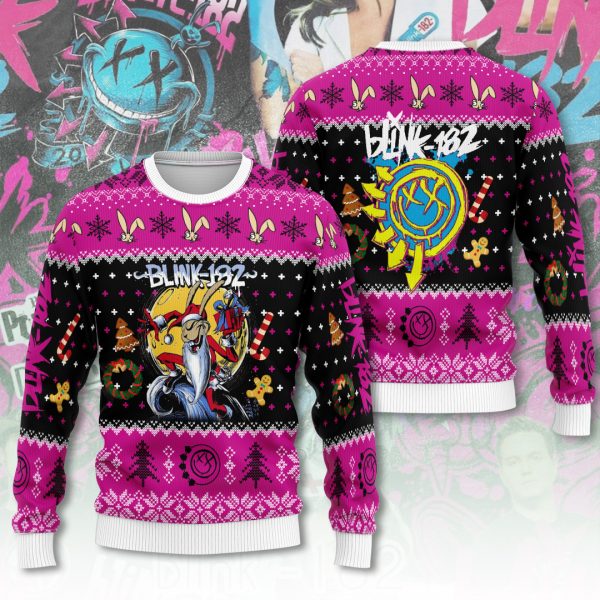 Blink-182 3D Ugly Sweater - ANHNV 5679