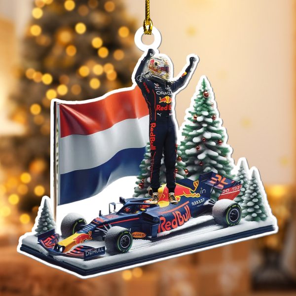 Red Bull Racing F1 Custom Shape 2-sided Acrylic Ornament – ANHNV 5684.1