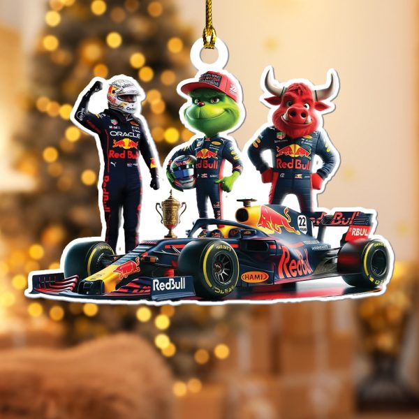 Red Bull Racing F1 Custom Shape 2-sided Acrylic Ornament – ANHNV 5684.3