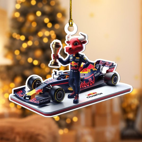 Red Bull Racing F1 Custom Shape 2-sided Acrylic Ornament – ANHNV 5684.5