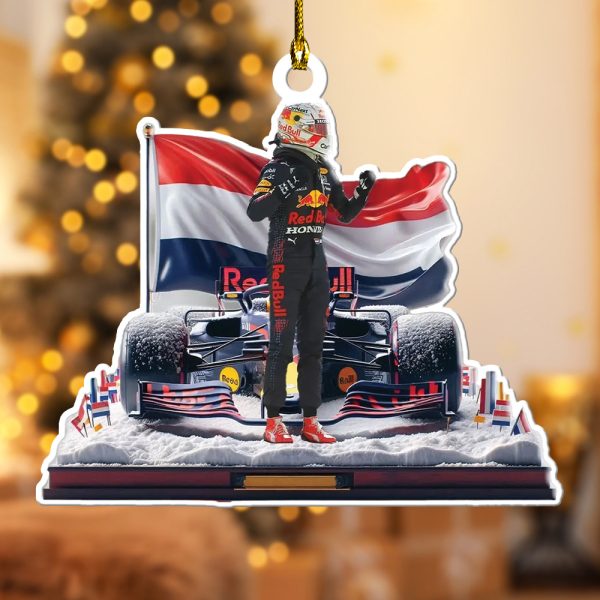 Red Bull Racing F1 Custom Shape 2-sided Acrylic Ornament – ANHNV 5684.8