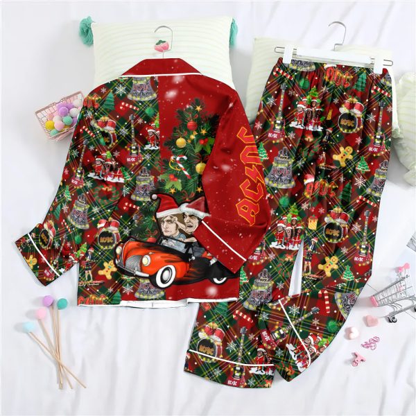 Rock Music Button Down Pajamas Set – ANHNV 5689