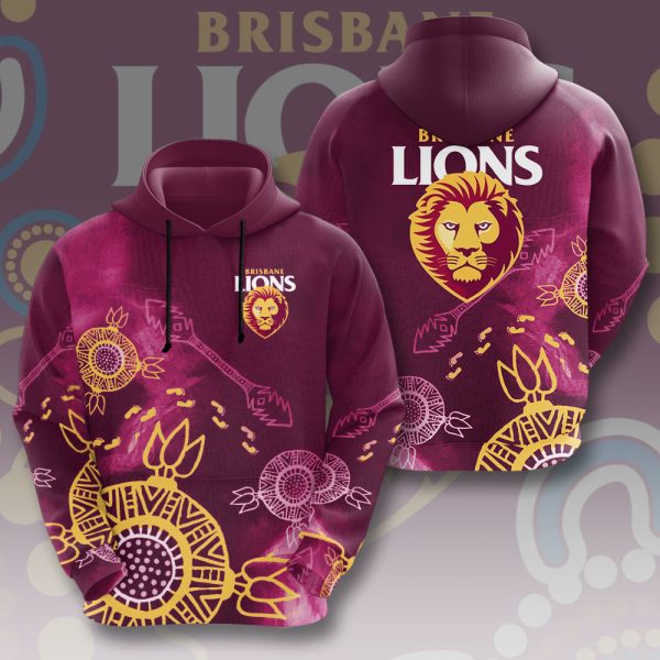 Brisbane Lions 3D Apparel - MAITM 9008