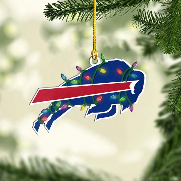 Buffalo Bills Custom Shape 2-sided Acrylic Ornament – MAITM 8883