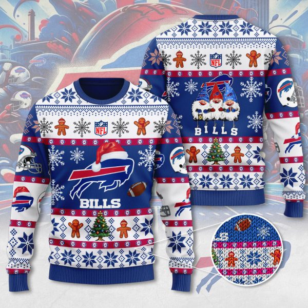 Buffalo Bills 3D Ugly Sweater - MAITM 8673