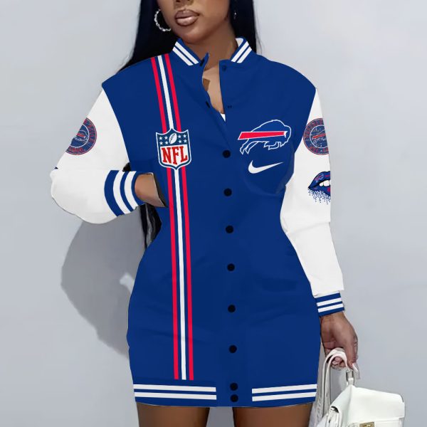 Buffalo Bills 3D Women's Long Jersey - MAITM 8713