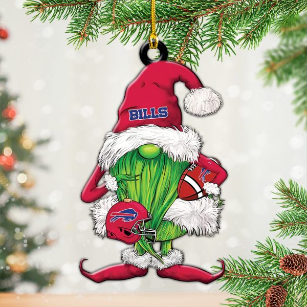Buffalo Bills Custom Shape 2-sided Acrylic Ornament – HOATT 6985