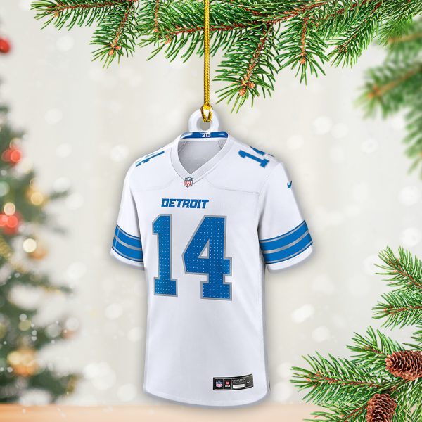 Detroit Lions Custom Shape 2-sided Acrylic Ornament – TANTN 9560.1