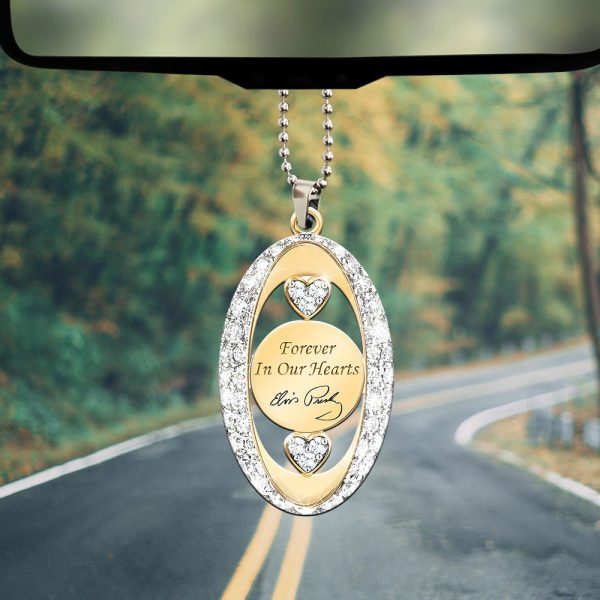 Elvis Presley Custom Shape 2-sided Acrylic Car Ornament - MAITM 8829