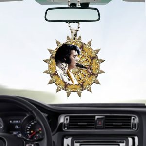 Elvis Presley Custom Shape 2-sided Acrylic Car Ornament - MAITM 8952