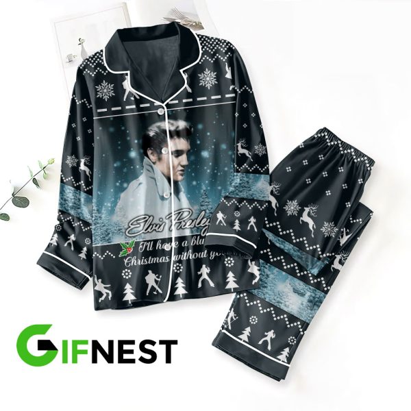 Elvis Presley Button Down Pajamas Set – HOATT 7205