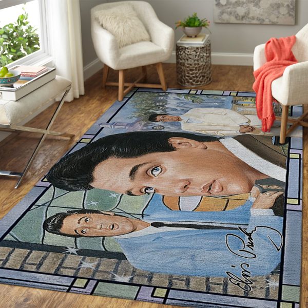 Elvis Presley Rectangular Rug - MAITM 8982