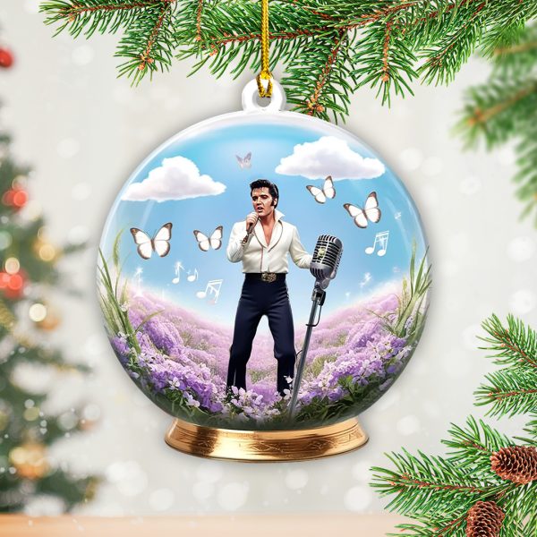 Elvis Presley Custom Shape 2-sided Acrylic Ornament - TANTN 9281.1