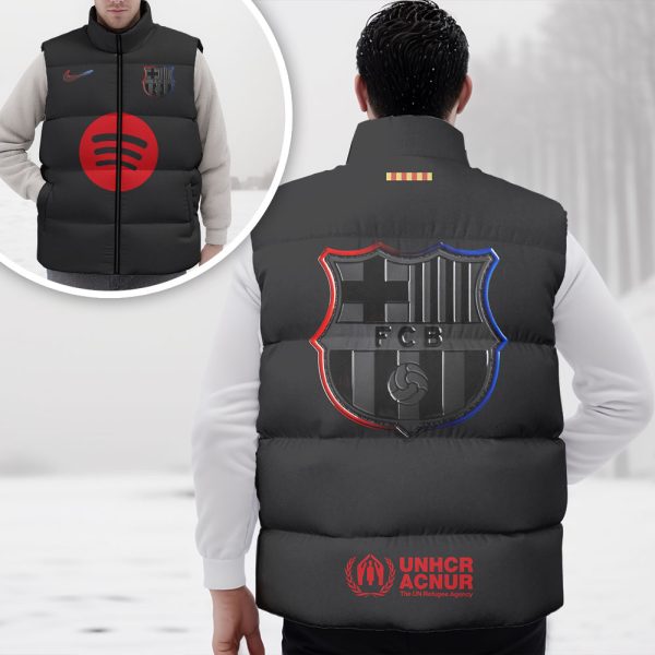 FC Barcelona 3D Down Vest - TANTN 9250