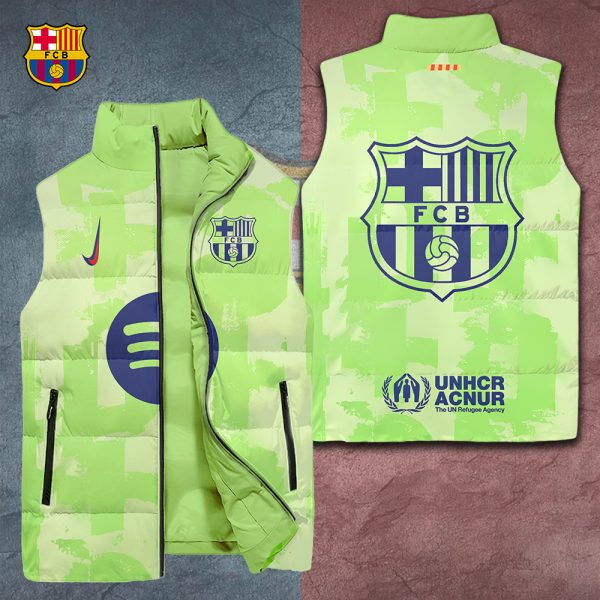 FC Barcelona 3D Down Vest - TANTN 9251