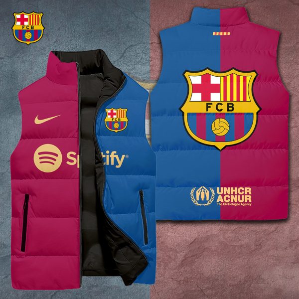 FC Barcelona 3D Down Vest - TANTN 9252