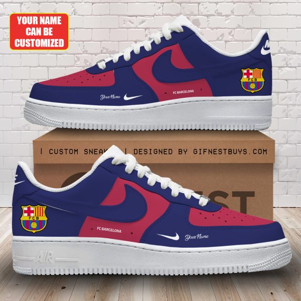 Personalized FC Barcelona AF1 Sneaker – TANTN 9253