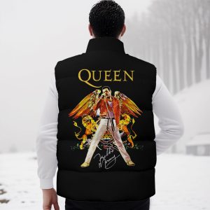 Freddie Mercury 3D Down Vest - MAITM 8926