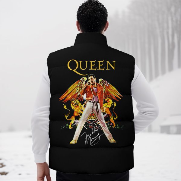 Freddie Mercury 3D Down Vest - MAITM 8926
