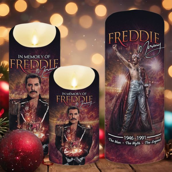 Freddie Mercury Led Candle - MAITM 8755