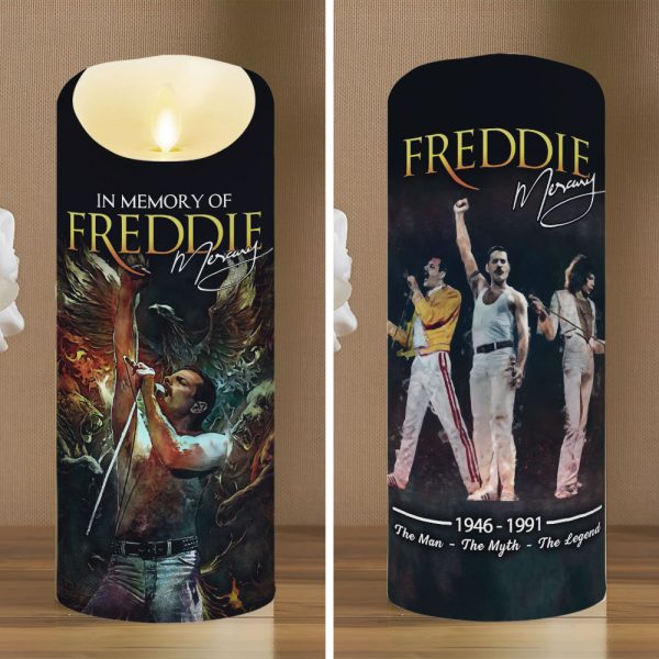 Freddie Mercury Led Candle - MAITM 8756