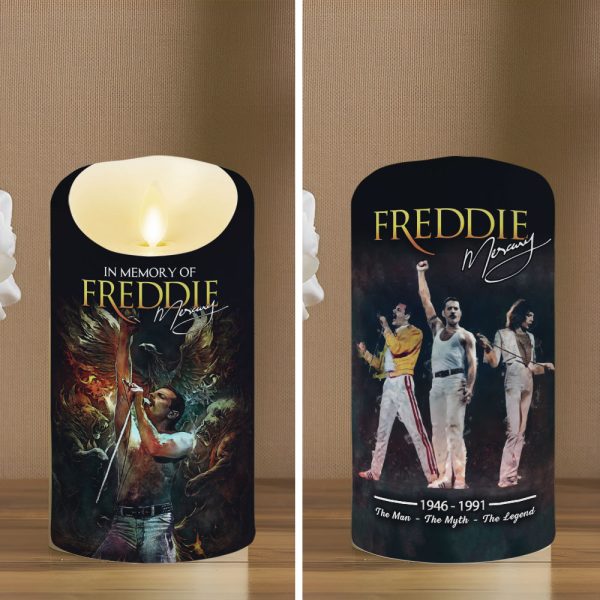 Freddie Mercury Led Candle - MAITM 8756