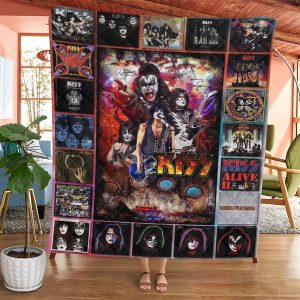 Kiss Band Quilt Blanket - GNE 2019