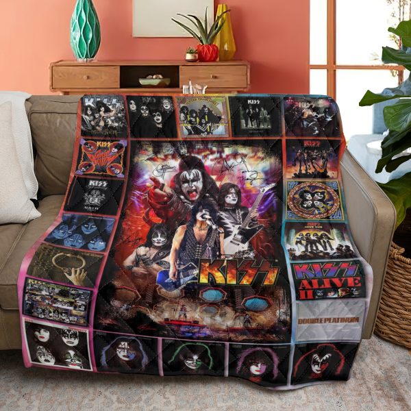 Kiss Band Quilt Blanket - GNE 2019