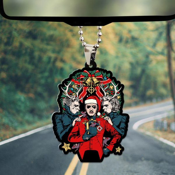 Ghost Band Custom Shape 2-sided Acrylic Car Ornament - TANTN 9573