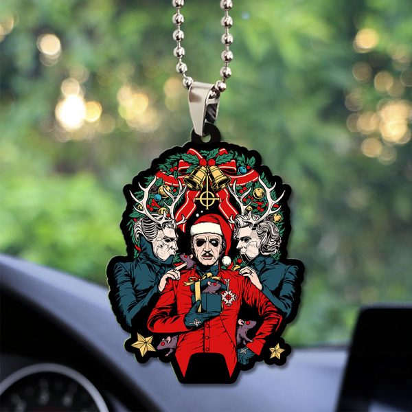 Ghost Band Custom Shape 2-sided Acrylic Car Ornament - TANTN 9573