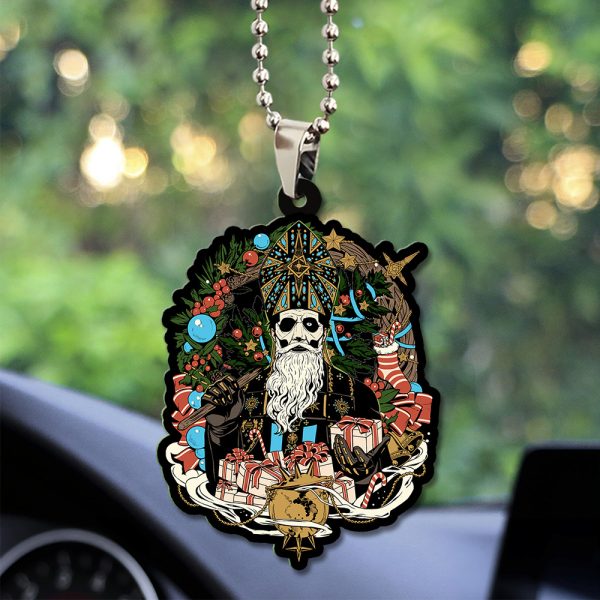 Ghost Band Custom Shape 2-sided Acrylic Car Ornament - TANTN 9574