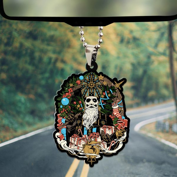 Ghost Band Custom Shape 2-sided Acrylic Car Ornament - TANTN 9574