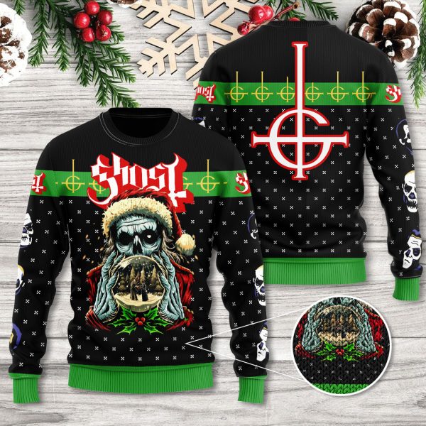 Ghost Band 3D Ugly Sweater - TANTN 9530