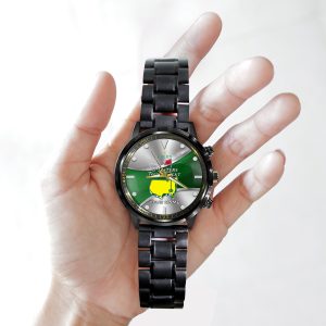 Personalized Golf Masters Tournament x Rolex Black Stainless Steel Watch - MAITM 8971