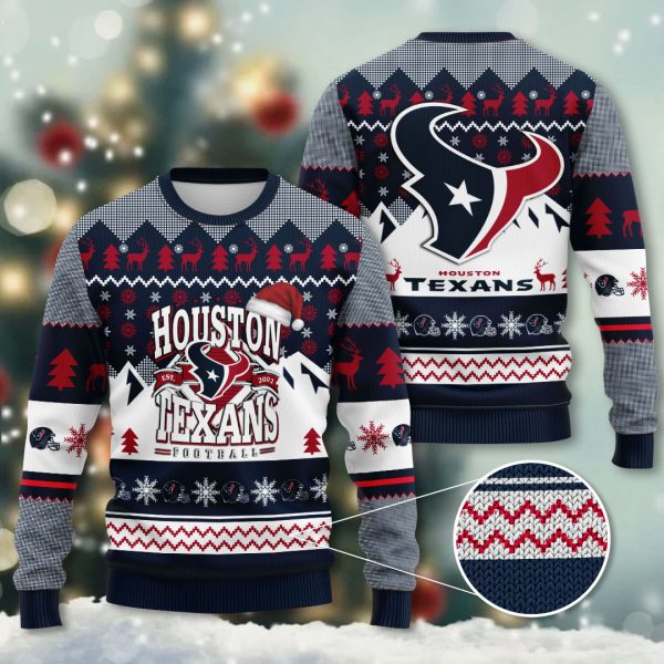Houston Texans 3D Ugly Sweater - VANDH 3880