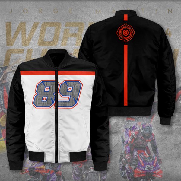 Prima Pramac Racing x Jorge Martín 3D Bomber Jacket - TANTN 9433