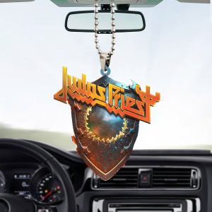 Judas Priest Custom Shape 2-sided Acrylic Car Ornament - TANTN 9674