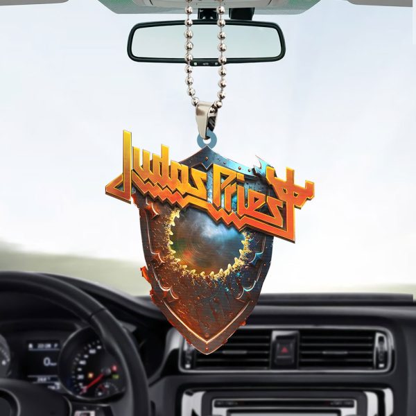 Judas Priest Custom Shape 2-sided Acrylic Car Ornament - TANTN 9674