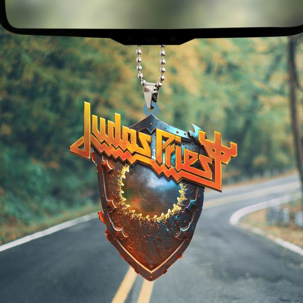 Judas Priest Custom Shape 2-sided Acrylic Car Ornament - TANTN 9674